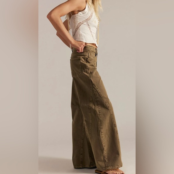 We The Free Eden High Slouchy Flare Jeans in Lasso - Picture 2 of 4